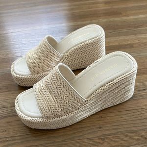 Madden Girl Woven Wedges Zahara Espadrille Sandals